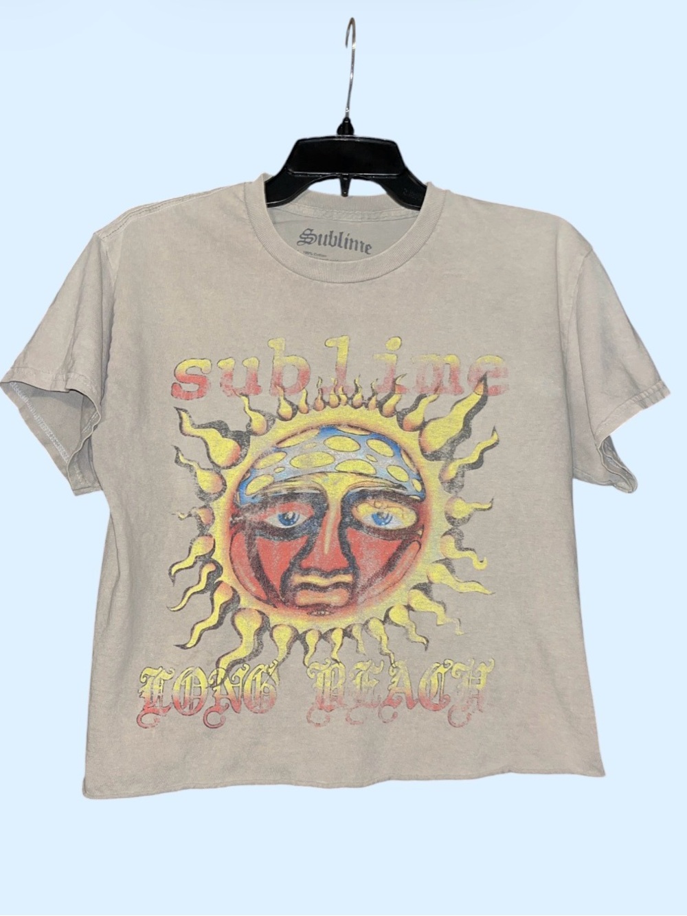 Sublime Cropped Graphic Tee